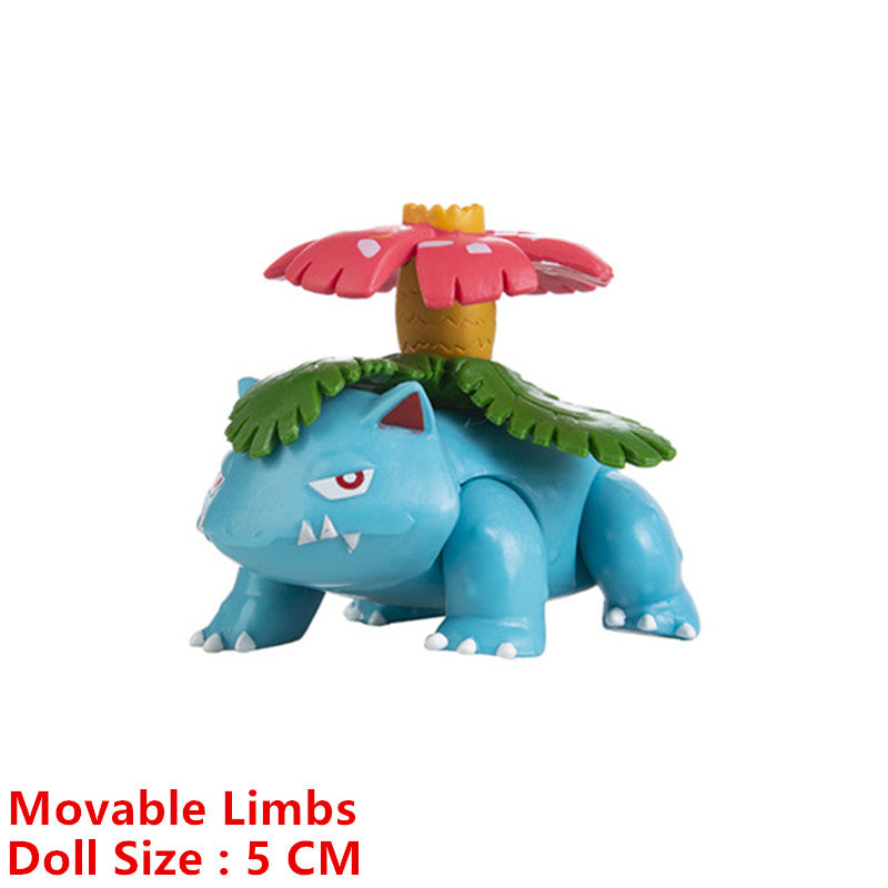 Pokemon Anime Figure Pikachu Eevee Charizard Mewtwo Cartoons Figure Collection Model Pocket Monster Action Toys Kids Birthday Gi