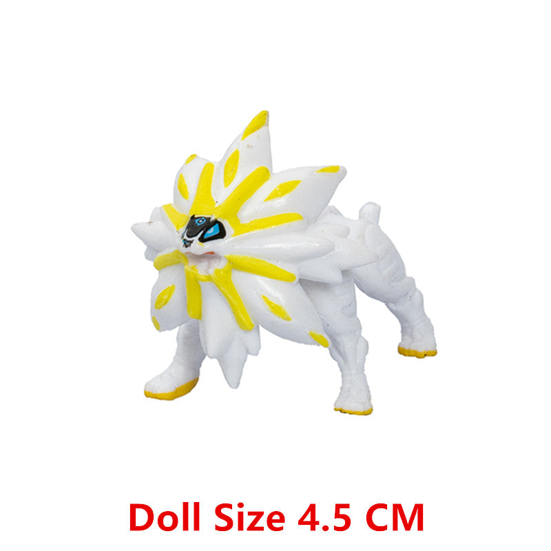 Pokemon Anime Figure Pikachu Eevee Charizard Mewtwo Cartoons Figure Collection Model Pocket Monster Action Toys Kids Birthday Gi