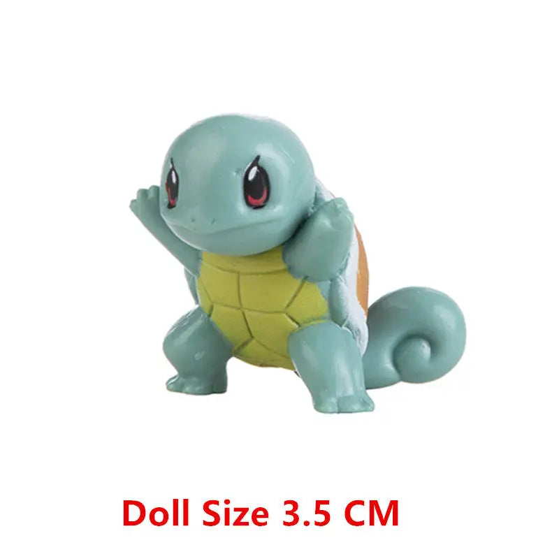 Pokemon Anime Figure Pikachu Eevee Charizard Mewtwo Cartoons Figure Collection Model Pocket Monster Action Toys Kids Birthday Gi HortonBe