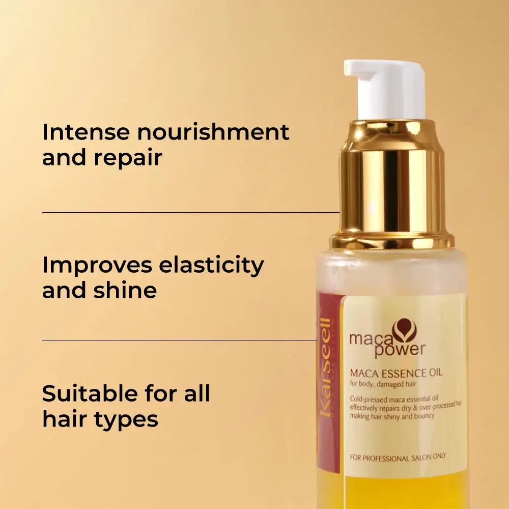 arseell Collagen Hair Treatment Deep Repair Hair Mask 500ml + Argan Oil Hair Serum 50ml for Dry Damaged Hair All Hair Types HortonBe