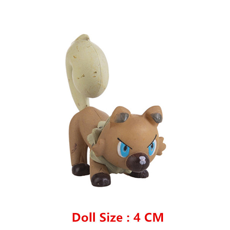 Pokemon Anime Figure Pikachu Eevee Charizard Mewtwo Cartoons Figure Collection Model Pocket Monster Action Toys Kids Birthday Gi