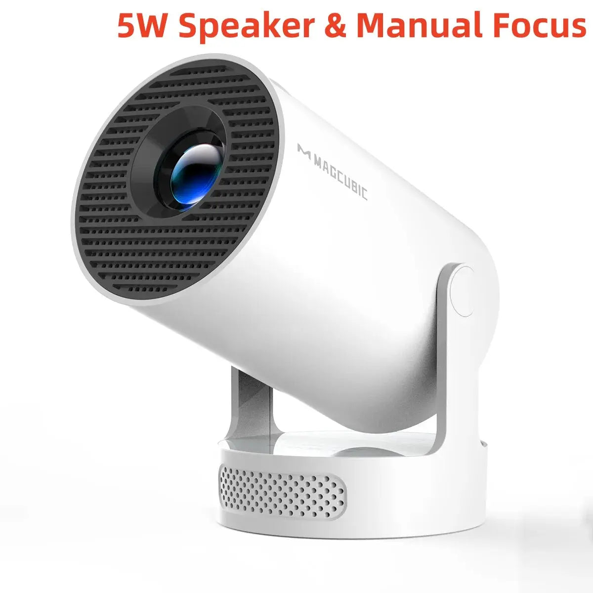 Magcubic HY300 Pro + Ultra Projector 4K 720P Android 11 with WiFi 6 BT5.4 Auto Vertical Keystone 5W Speaker for Home Outdoor HortonBe