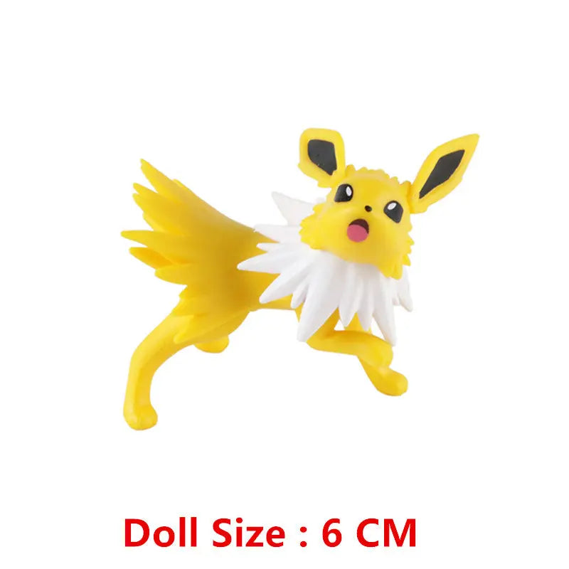 Pokemon Anime Figure Pikachu Eevee Charizard Mewtwo Cartoons Figure Collection Model Pocket Monster Action Toys Kids Birthday Gi HortonBe