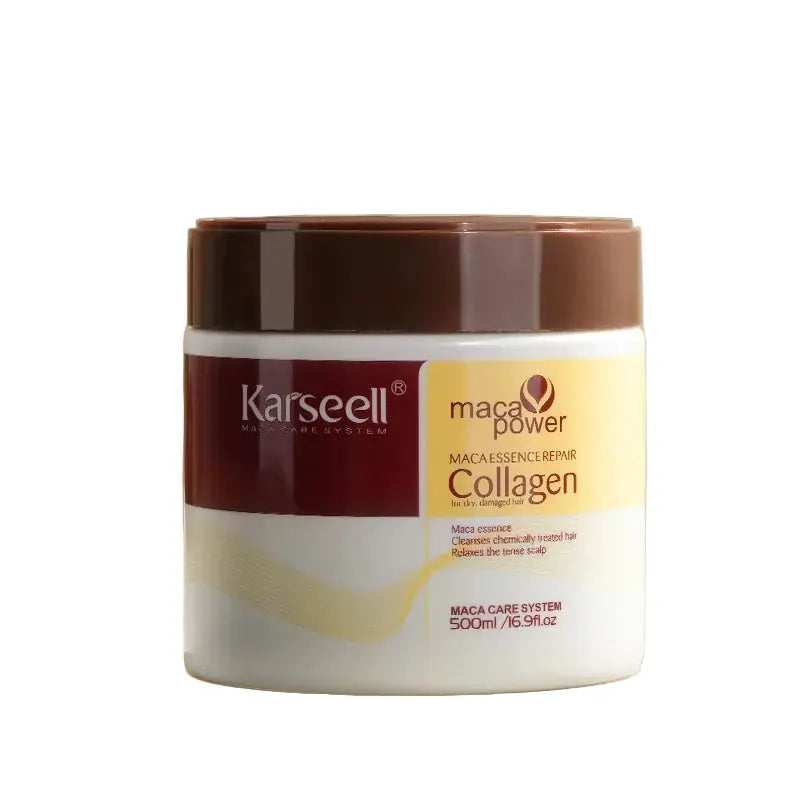 Karseell Collagen Hair Treatment Deep Repair Conditioning Argan Oil Hair Mask Essence for Dry Damaged Hair 100ml/500ml HortonBe