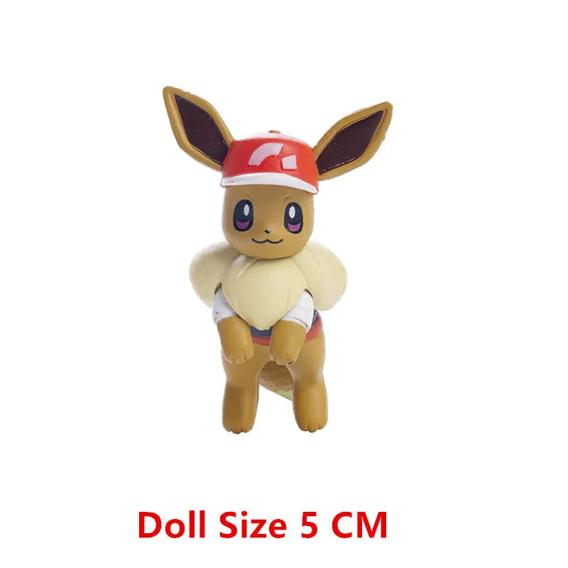Pokemon Anime Figure Pikachu Eevee Charizard Mewtwo Cartoons Figure Collection Model Pocket Monster Action Toys Kids Birthday Gi HortonBe