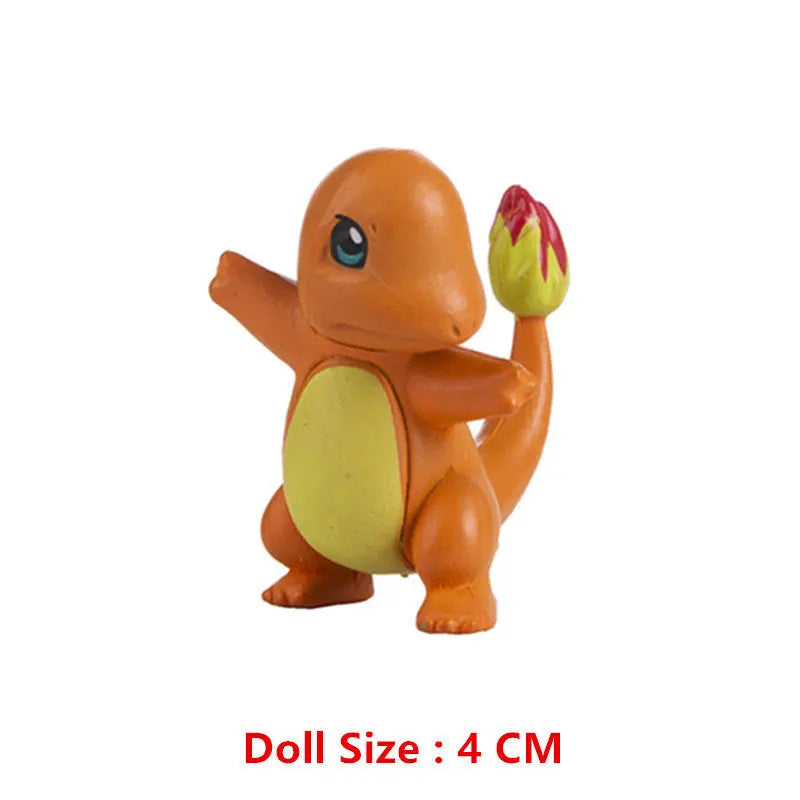 Pokemon Anime Figure Pikachu Eevee Charizard Mewtwo Cartoons Figure Collection Model Pocket Monster Action Toys Kids Birthday Gi HortonBe