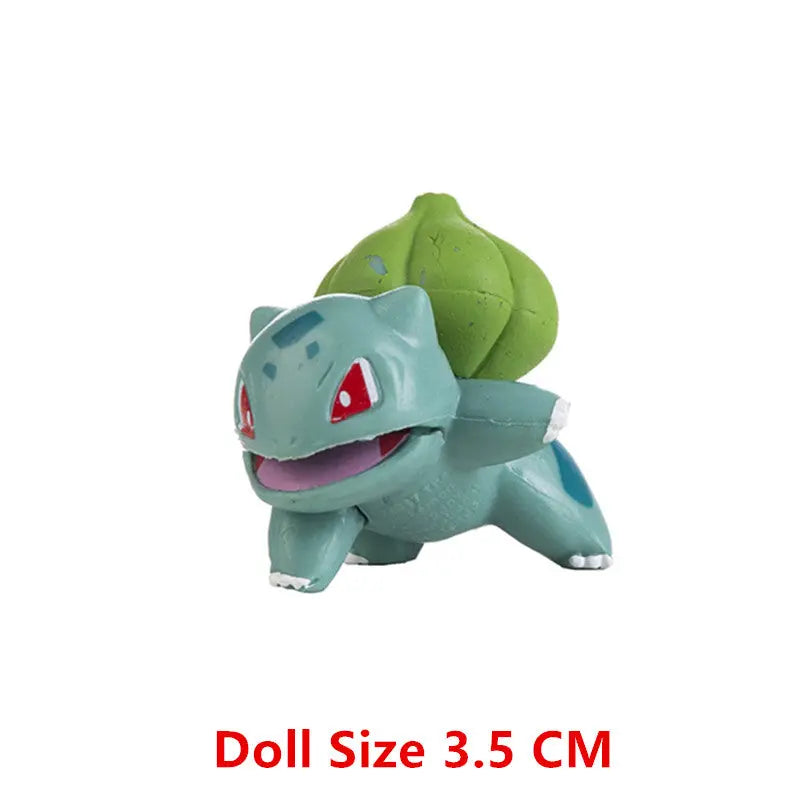 Pokemon Anime Figure Pikachu Eevee Charizard Mewtwo Cartoons Figure Collection Model Pocket Monster Action Toys Kids Birthday Gi HortonBe