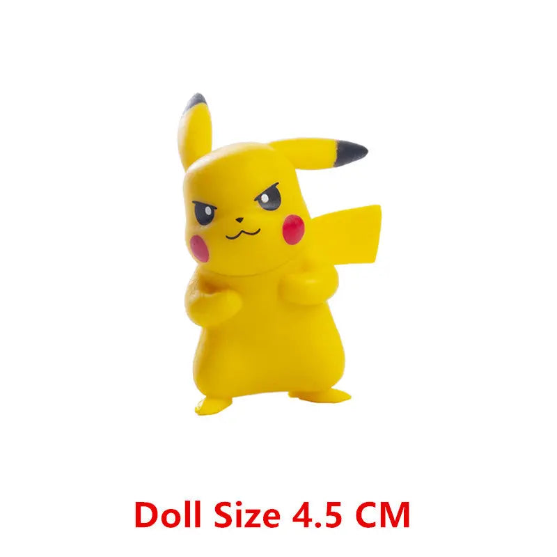 Pokemon Anime Figure Pikachu Eevee Charizard Mewtwo Cartoons Figure Collection Model Pocket Monster Action Toys Kids Birthday Gi HortonBe