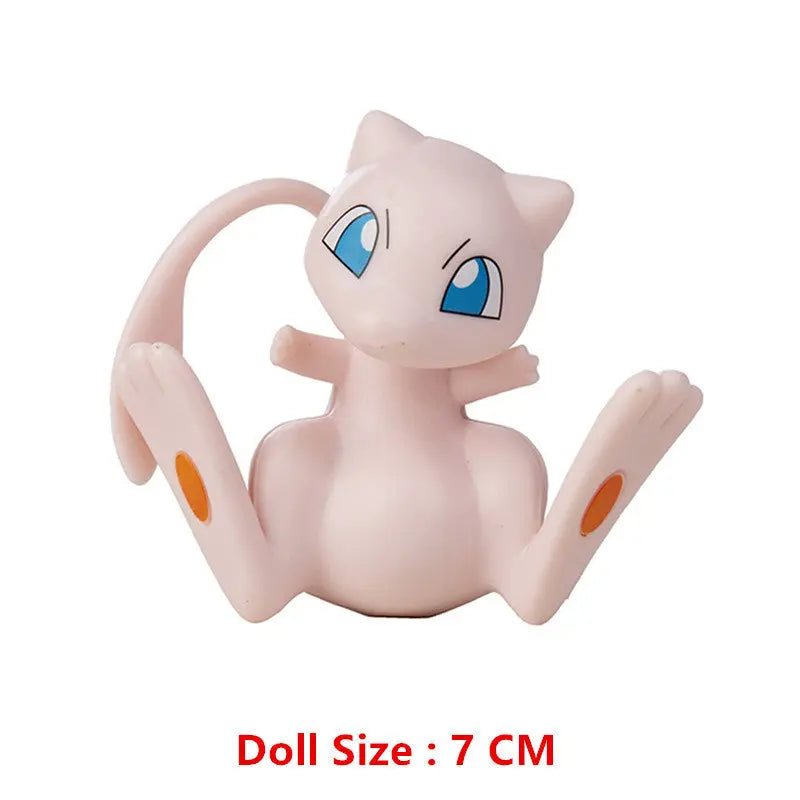 Pokemon Anime Figure Pikachu Eevee Charizard Mewtwo Cartoons Figure Collection Model Pocket Monster Action Toys Kids Birthday Gi HortonBe