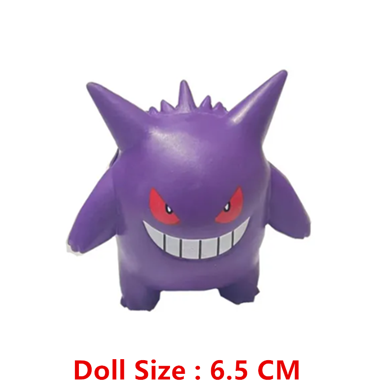 Pokemon Anime Figure Pikachu Eevee Charizard Mewtwo Cartoons Figure Collection Model Pocket Monster Action Toys Kids Birthday Gi