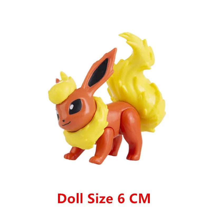 Pokemon Anime Figure Pikachu Eevee Charizard Mewtwo Cartoons Figure Collection Model Pocket Monster Action Toys Kids Birthday Gi HortonBe