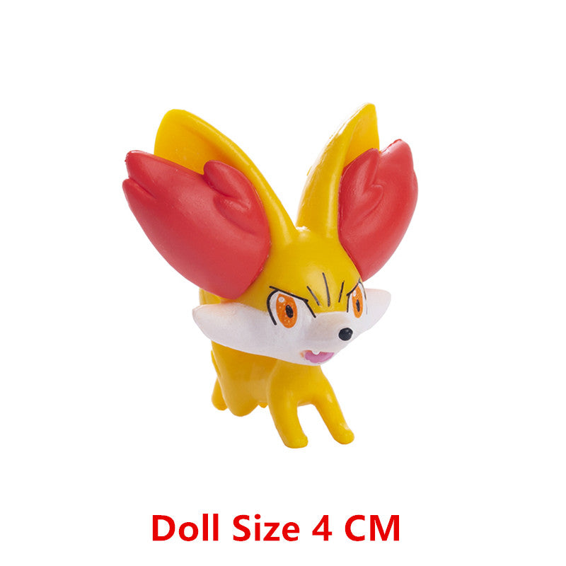 Pokemon Anime Figure Pikachu Eevee Charizard Mewtwo Cartoons Figure Collection Model Pocket Monster Action Toys Kids Birthday Gi
