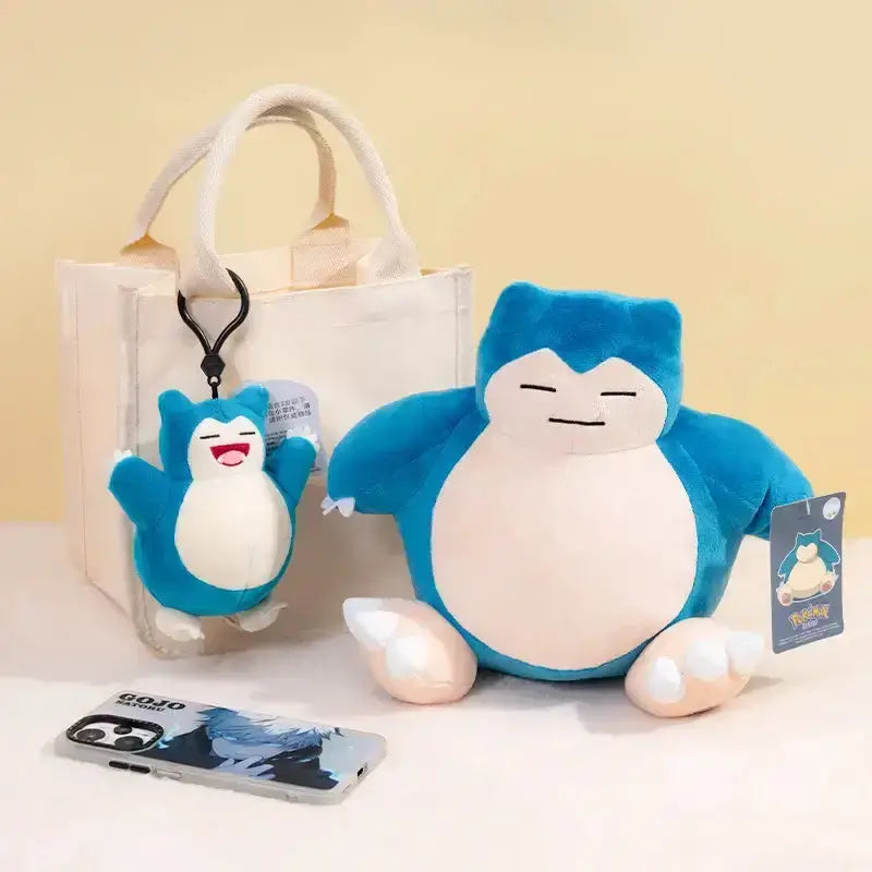 Pokemon Kawaii Snorlax Stuffed Toys Cartoon&Cute Plush Dolls Pendant Throw Pillow Birthday Gift For Kids Friends Boys Christmas HortonBe