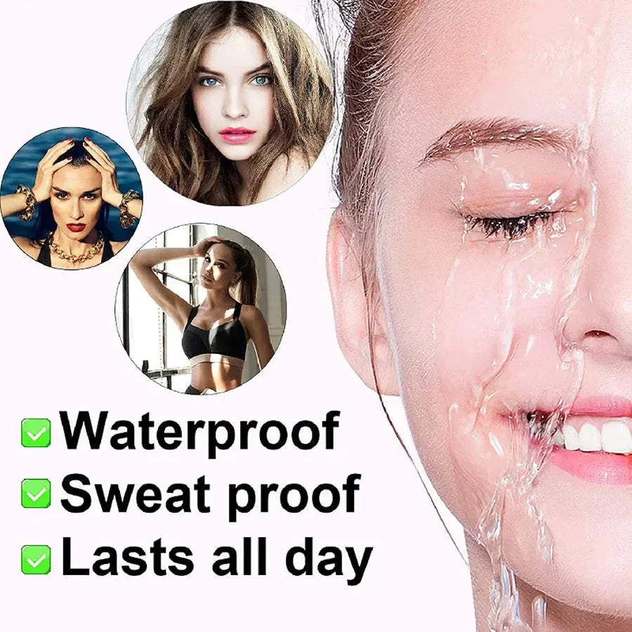 Waterproof Eyebrow Pen, Microblading Eyebrow Pencil With 4 Split Head, Natural Looking Brows Makeup ( 5 Colors) HortonBe