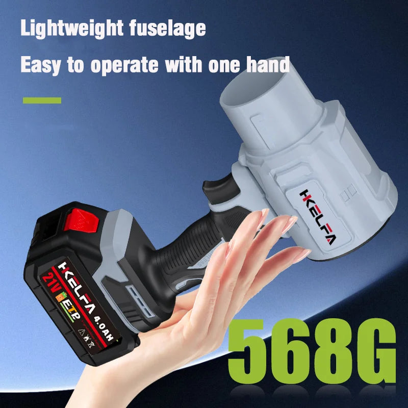 HKELFA 2000W  Turbo Jet Fan Electric Turbo Blowers Jet Fan 200M/S Violent Air Blower Car Dryer Dust Blowing Power Tool